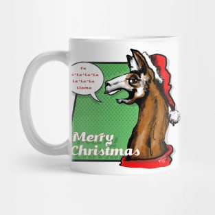 Fa La La La Llama Mug